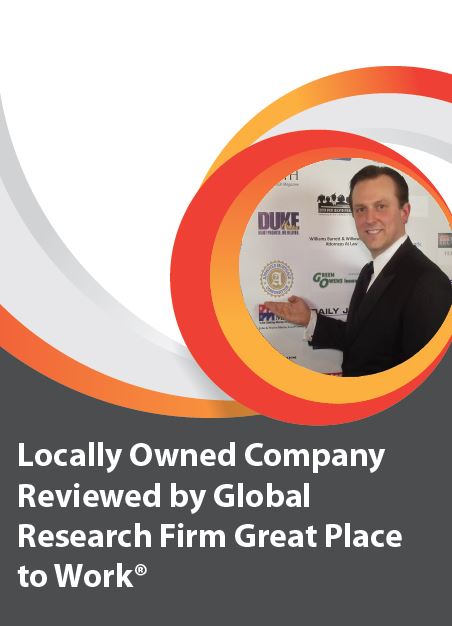 Locally Owned Company Reviewed By Global Research Firm Great Place To