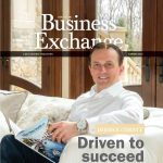 Derrick Christy on the cover of SouthSide Business Exchange.